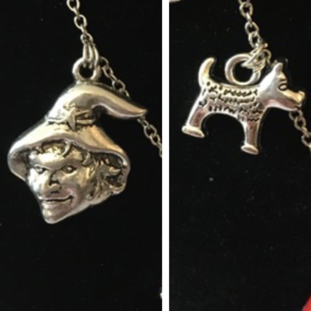 Wizard of Oz by L. Frank Baum Handmade Literature Necklace, Book Cover, Witch - Picture 3 of 14